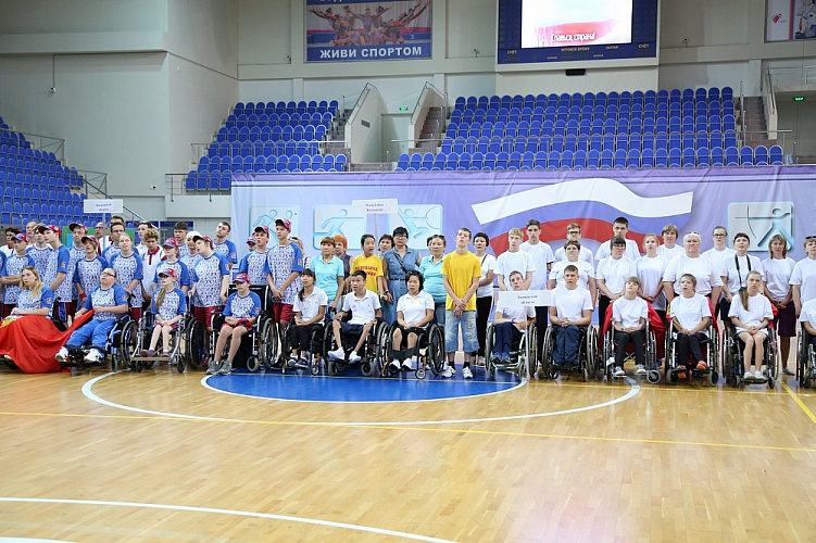 П.А. Рожков в г. Раменском принял участие в церемонии открытия и просмотре соревнований Всероссийской летней спартакиады детей-инвалидов с поражением опорно-двигательного аппарата