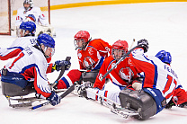 Итоги второго дня первого круга чемпионата России по следж-хоккею в Ижевске