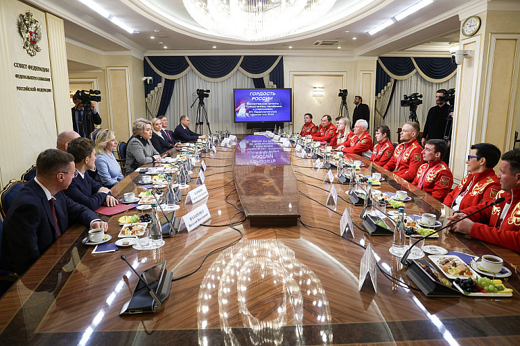 В. Матвиенко: Продолжим добиваться восстановления полноценного участия российских спортсменов во всех международных соревнованиях