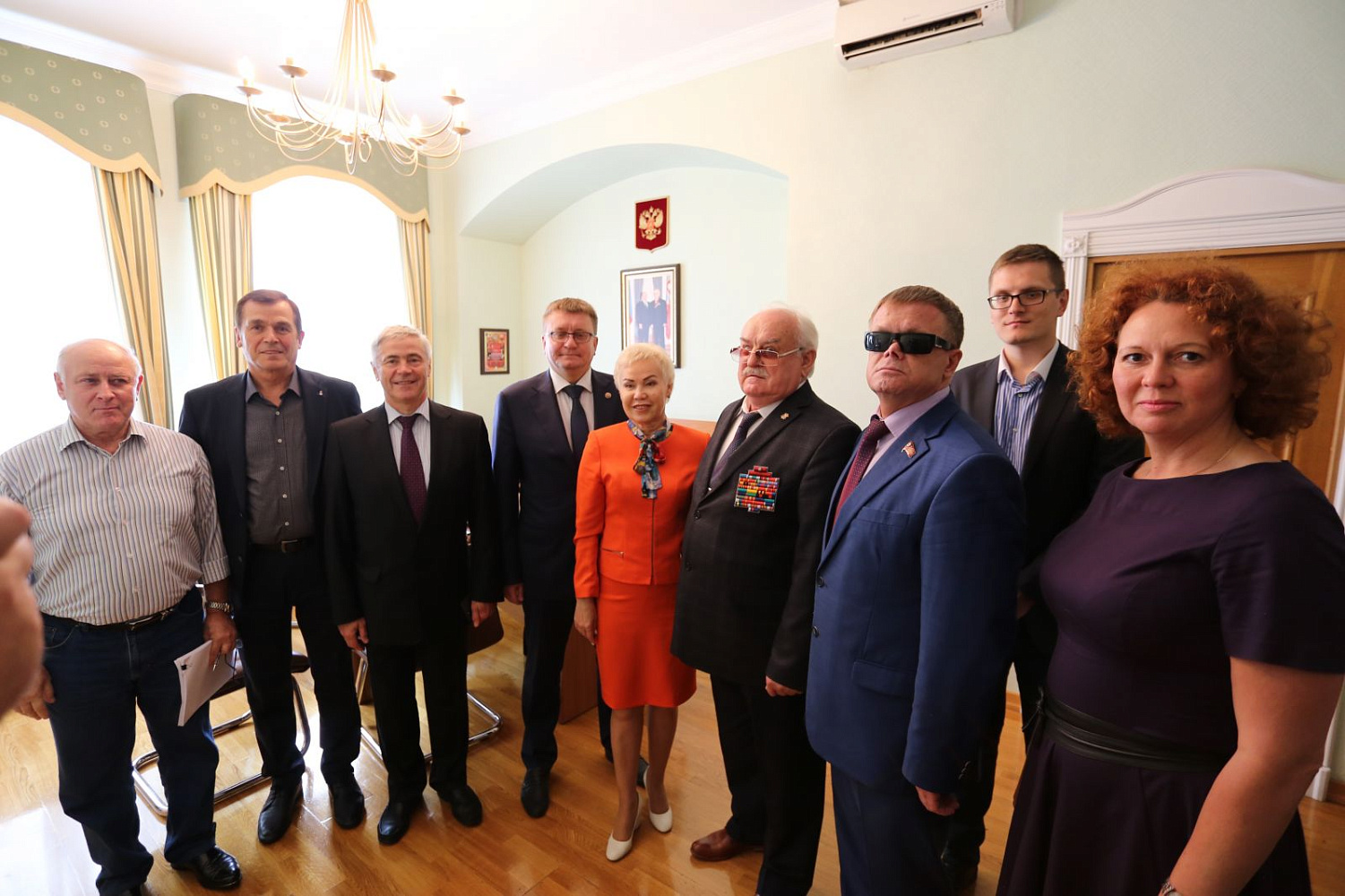 Чемпионы и призеры Паралимпийских игр, чемпионатов мира и Европы встретились с руководителями ПКР и ВОС по вопросам развития спорта слепых в России