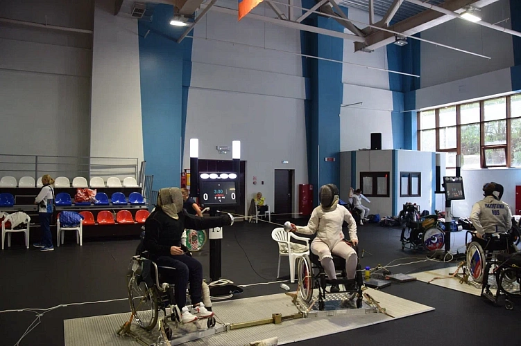 В фехтовании разыграны первые медали Летних Игр Паралимпийцев «Мы Вместе. Спорт»