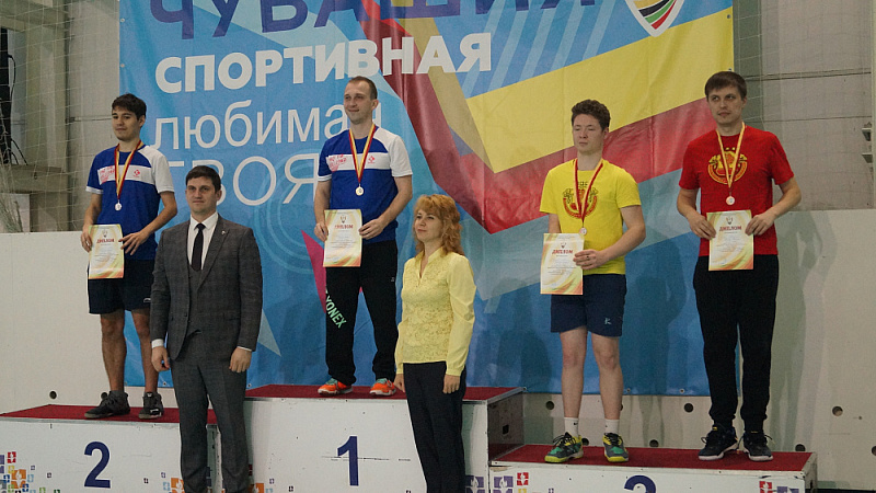 В Чебоксарах определены обладатели Кубков России по парабадминтону спортивного сезона 2022