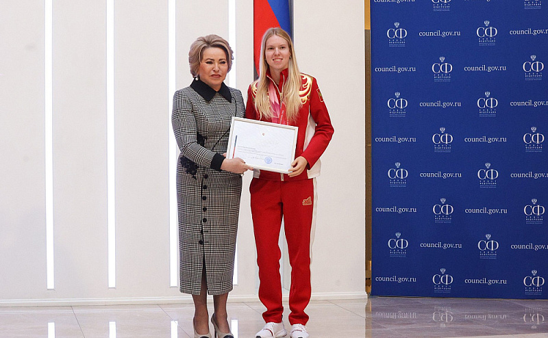 В. Матвиенко: Продолжим добиваться восстановления полноценного участия российских спортсменов во всех международных соревнованиях