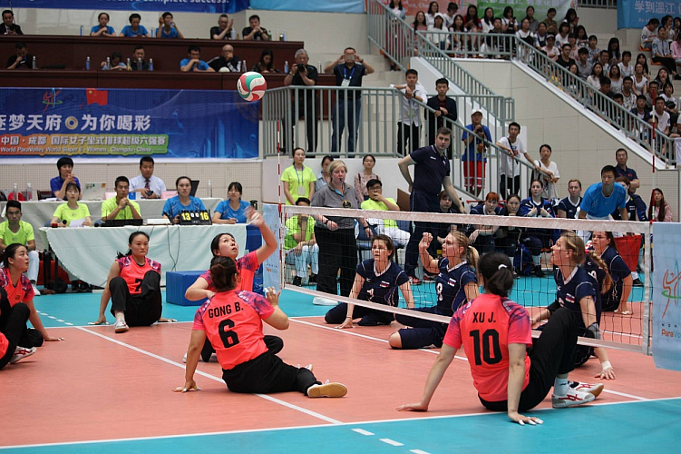 Женская сборная команда России по волейболу сидя стала серебряным призером международного турнира World Super 6 в Китае