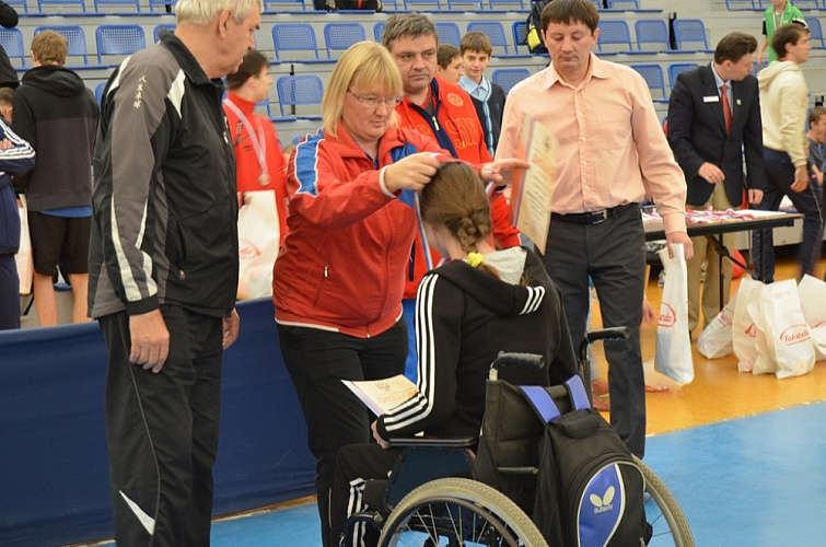 В г. Твери (Тверская область)  Всероссийская федерация спорта лиц с ПОДА провела Первенство России по настольному  теннису спорта лиц с поражением опорно-двигательного аппарата 