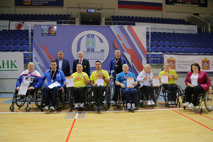 П.А. Рожков в г. Раменском принял участие в просмотре соревнований и церемонии награждения победителей и призеров Всероссийских соревнований по парабадминтону