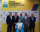 А.А. Строкин посетил с рабочим визитом г. Астана (Республика Казахстан), где принял участие в церемонии открытия Паралимпийского тренировочного центра  