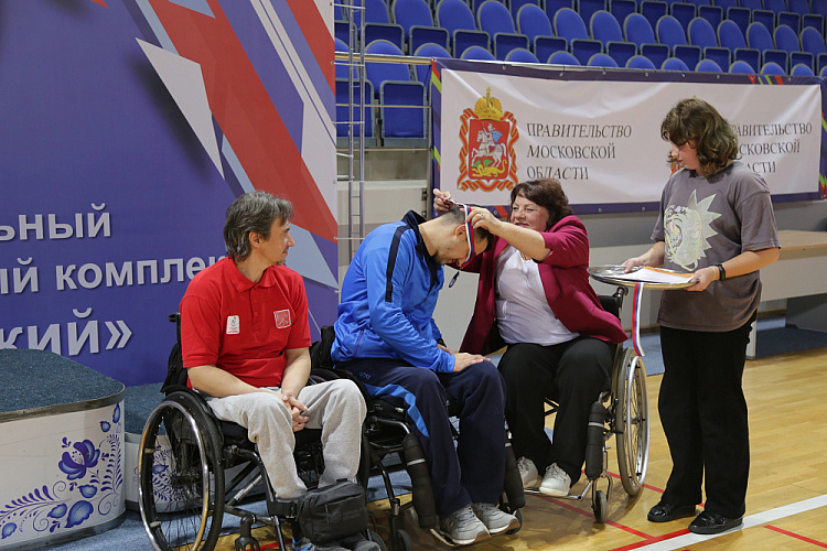 П.А. Рожков в г. Раменском принял участие в просмотре соревнований и церемонии награждения победителей и призеров Всероссийских соревнований по парабадминтону