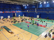 Сборная команда России по бадминтону спорта лиц с ПОДА ведет борьбу за медали международного турнира Irish Para-Badminton International 2018 в Ирландии