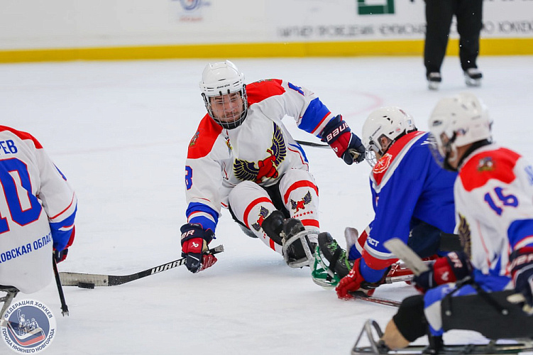 В Нижегородской области подвели итоги 1 круга чемпионата России по следж-хоккею в дивизионе «Высшая лига» сезона 2025/2026