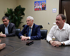 П.А. Рожков в офисе ПКР провел рабочую встречу с главой города Дзержинская Нижегородской области М.П. Клинковым