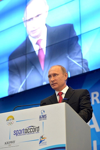 П.А. Рожков в г. Сочи принял участие в международной конвенции «Спортаккорд», в рамках которой провел ряд встреч с президентами международных спортивных организаций П.А. Рожков в г. Сочи принял участие в международной конвенции «Спортаккорд», в рамках которой провел ряд встреч с президентами международных спортивных организаций