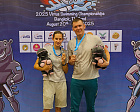 Четыре медали первого и второго дня Чемпионата мира по плаванию спорта ЛИН Таиланде