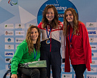 Паралимпийская сборная по плаванию завоевала 5 золотых, 2 серебряные и 1 бронзовую медали на турнире мировой серии в Италии