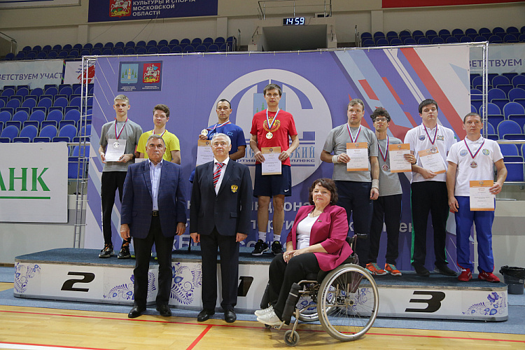 П.А. Рожков в г. Раменском принял участие в просмотре соревнований и церемонии награждения победителей и призеров Всероссийских соревнований по парабадминтону