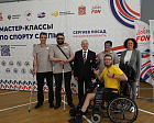 ПКР и Всероссийская Федерация спорта слепых провели Паралимпийский урок для участников специальной военной операции, получивших ранения и инвалидность по зрению