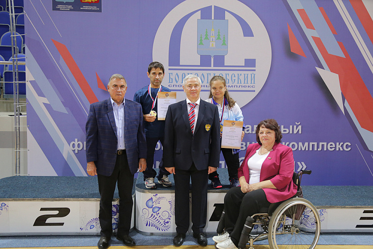 П.А. Рожков в г. Раменском принял участие в просмотре соревнований и церемонии награждения победителей и призеров Всероссийских соревнований по парабадминтону