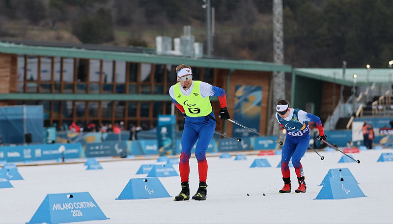 2 золотые медали завоевала сборная команда России на XIV Паралимпийских зимних играх в пятый день соревнований