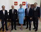 Президент ПКР П.А. Рожков встретился с Председателем Парламента Кабардино-Балкарской Республики Т.Б. Егоровой