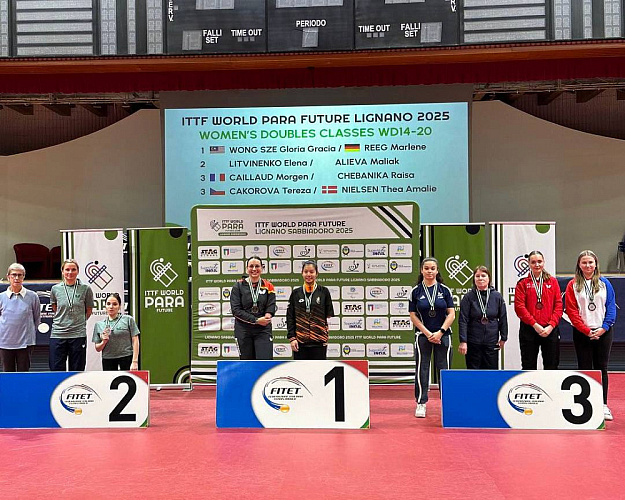 23 медали российские паралимпийцы завоевали на международных соревнованиях по настольному теннису спорта лиц с ПОДА и ЛИН