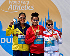 Сборная России завоевала 4 золотые медали в 8 день чемпионата мира по легкой атлетике МПК в Дубае