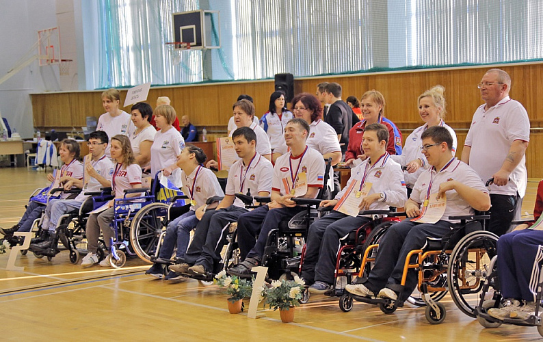 В Алексине определены победители чемпионата России по бочча