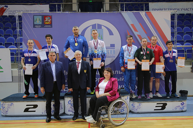 П.А. Рожков в г. Раменском принял участие в просмотре соревнований и церемонии награждения победителей и призеров Всероссийских соревнований по парабадминтону