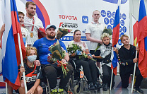 ТАСС: В Москву с Паралимпиады в Токио прибыла первая группа спортсменов команды ПКР