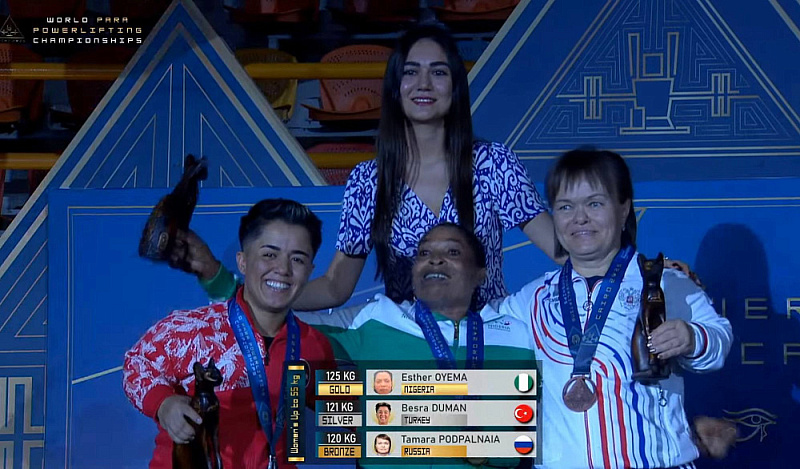 5 медалей завоевала паралимпийская сборная России по итогам 2-х дней чемпионата мира по пауэрлифтингу