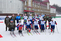 В Уфе проходит учебно-тренировочный сбор ветеранов СВО по лыжным гонкам и биатлону спорта лиц с ПОДА