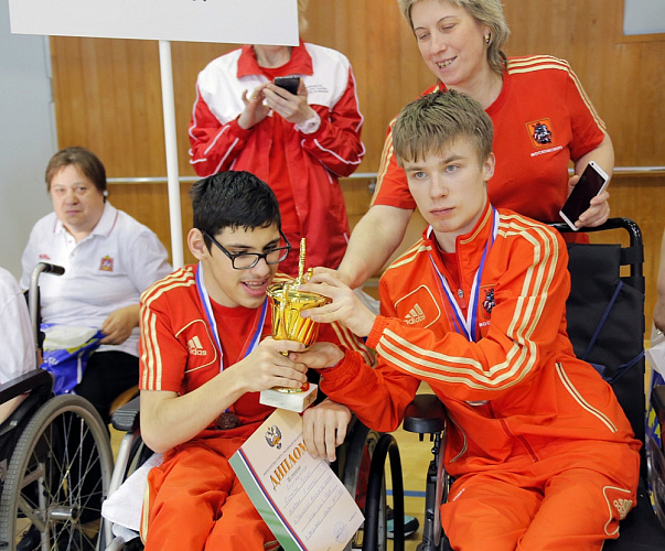 В Алексине определены победители чемпионата России по бочча