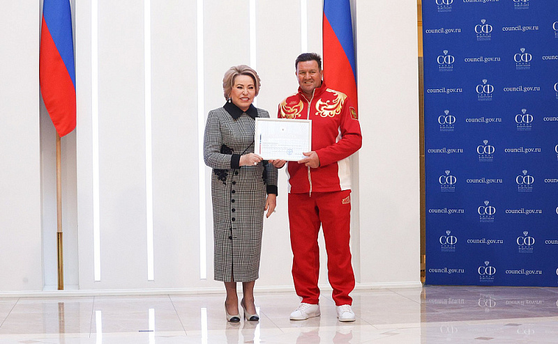 В. Матвиенко: Продолжим добиваться восстановления полноценного участия российских спортсменов во всех международных соревнованиях