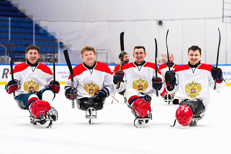 Сборная России по следж-хоккею - победитель Кубка Континента 2025