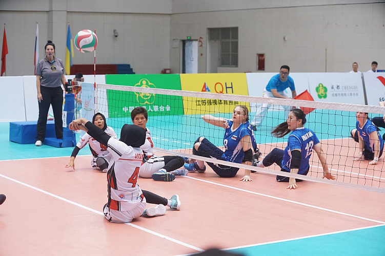 Женская сборная команда России по волейболу сидя стала серебряным призером международного турнира World Super 6 в Китае