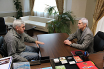 П.А. Рожков в офисе ПКР провел рабочую встречу с В.Н. Вишняковым