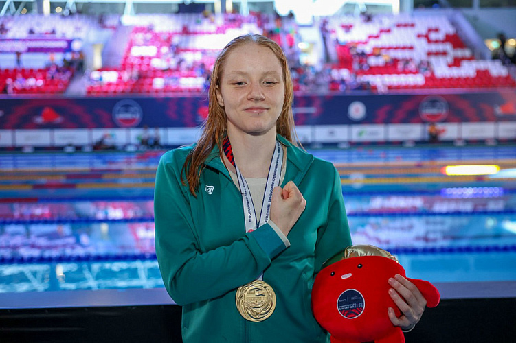 21 золотую, 20 серебряных и 19 бронзовых наград завоевали российские паралимпийцы на чемпионате мира по плаванию в Сингапуре