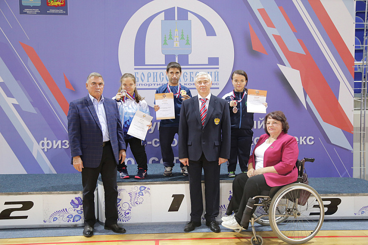 П.А. Рожков в г. Раменском принял участие в просмотре соревнований и церемонии награждения победителей и призеров Всероссийских соревнований по парабадминтону