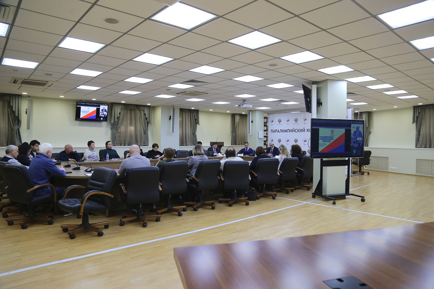 П.А. Рожков провел заседание Исполкома Паралимпийского комитета России