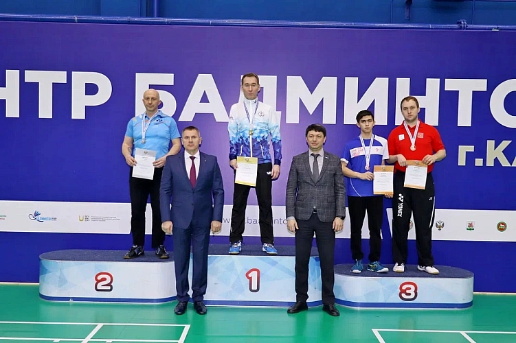 19 комплектов медалей было разыграно на Всероссийских соревнованиях по парабадминтону в Казани