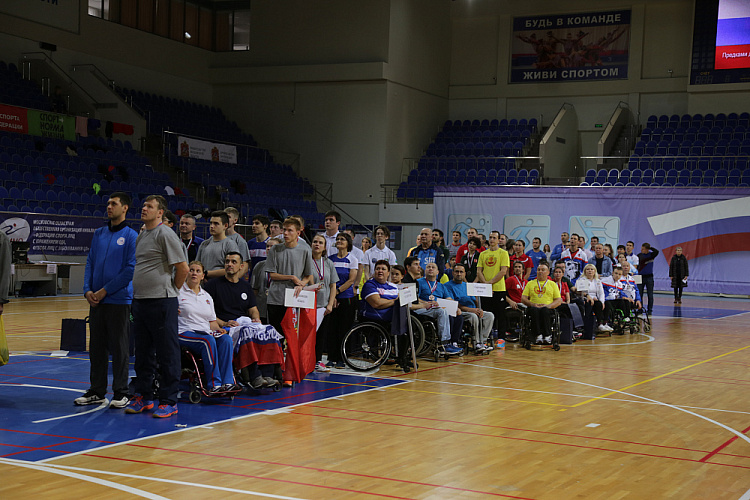 П.А. Рожков в г. Раменском принял участие в просмотре соревнований и церемонии награждения победителей и призеров Всероссийских соревнований по парабадминтону