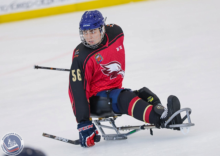В Нижегородской области подвели итоги 1 круга чемпионата России по следж-хоккею в дивизионе «Высшая лига» сезона 2025/2026