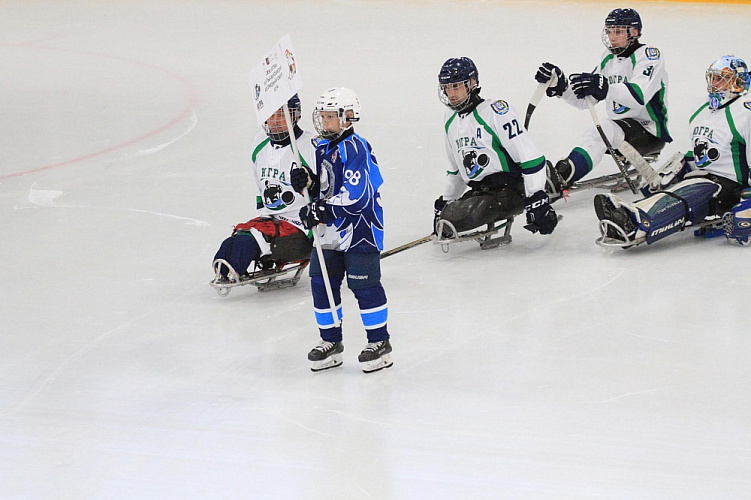 В г. Москве в Ледовом дворце «Умка» стартовал Открытый Кубок по хоккею-следж «Кубок Мужества»