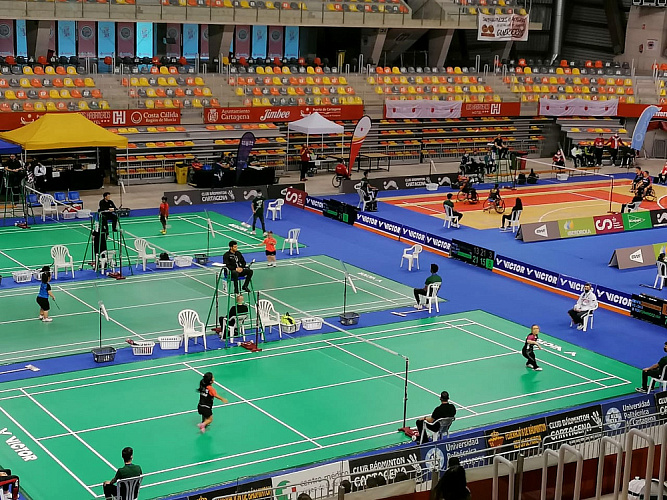 Сборная России по парабадминтону завоевала 9 бронзовых медалей на международных соревнованиях в Испании