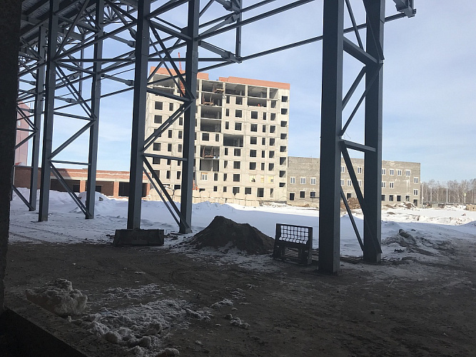 П.А. Рожков в ходе рабочего визита в г. Уфу ознакомился с ходом строительства центра Паралимпийской подготовки