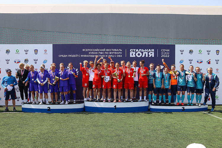 Вице-президент ПКР, чемпион Паралимпийских игр И.Е. Потехин в пгт. Сириус (Краснодарский край) принял участие в церемонии награждения и закрытия турнира по футболу среди лиц с ОВЗ «Стальная воля»