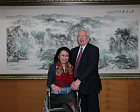 В.П. Лукин в г. Пекине (КНР) встретился с президентом НПК Китая, президентом Международной организации реабилитации инвалидов Хайди Чжан