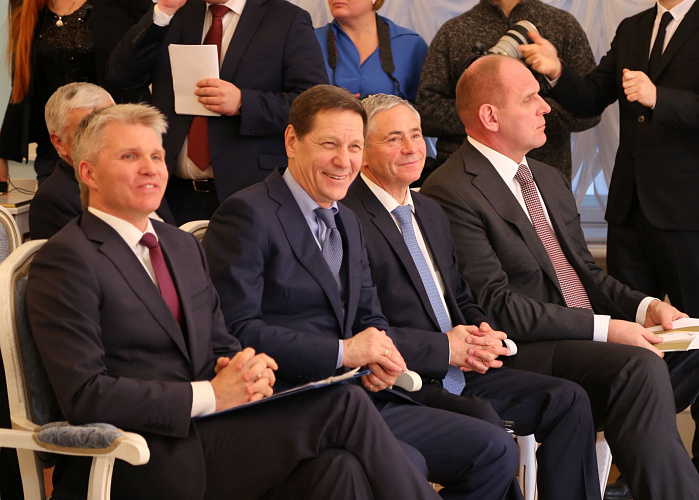 П.А. Рожков в Минспорте России принял участие в торжественной церемонии награждения лауреатов национальных номинаций в области физической культуры и спорта за 2017 год