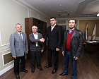 В.П. Лукин, П.А. Рожков в офисе ПКР провели рабочую встречу с Р.М. Нальгиевыем и Х.Б. Нальгиевым