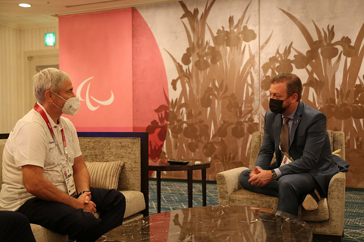 ТАСС: Павел Рожков провел встречу с главой Международного паралимпийского комитета