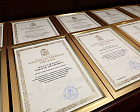 Министр спорта РФ М.В. Дегтярев, Губернатор Московской области А.Ю. Воробьев, президент ПКР П.А. Рожков встретились с подмосковной командой по итогам выступления на зимнем Кубке Защитников Отечества